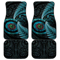 New Zealand Archery Car Mats Aotearoa Silver Fern Maori - Polynesian Pride