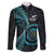 New Zealand Archery Family Matching Puletasi and Hawaiian Shirt Aotearoa Silver Fern Maori - Polynesian Pride