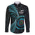New Zealand Archery Family Matching Summer Maxi Dress and Hawaiian Shirt Aotearoa Silver Fern Maori - Polynesian Pride