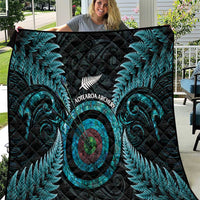 New Zealand Archery Quilt Aotearoa Silver Fern Maori - Polynesian Pride