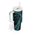 New Zealand Archery Tumbler With Handle Aotearoa Silver Fern Maori - Polynesian Pride