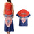Fiji School Couples Matching Tank Maxi Dress And Hawaiian Shirt Marist Brothers Fijian Tapa Pattern LT14 - Polynesian Pride