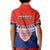 Fiji School Kid Polo Shirt Marist Brothers Fijian Tapa Pattern LT14 - Polynesian Pride