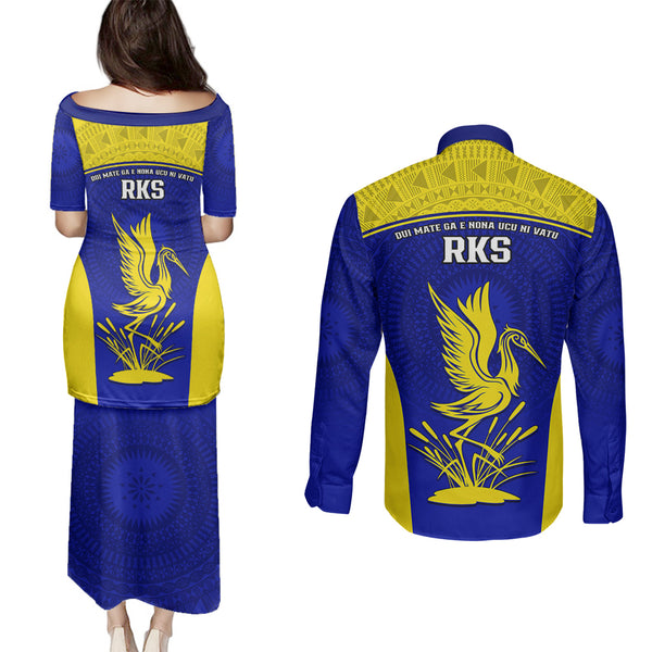Fiji School Baseball Jacket Ratu Kadavulevu Heron With Fijian Tapa LT14 main image 1