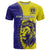 Custom Fiji School T Shirt Suva Grammar Lions With Fijian Tapa LT14 Gold - Polynesian Pride