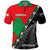 New Zealand And Lebanon Polo Shirt Silver Fern Maori With Cedar Tree Together LT14 Red - Polynesian Pride