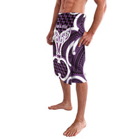 Aotearoa Atua Tangaroa Personalised Lavalava God Of The Sea Maori Whale Tail Purple