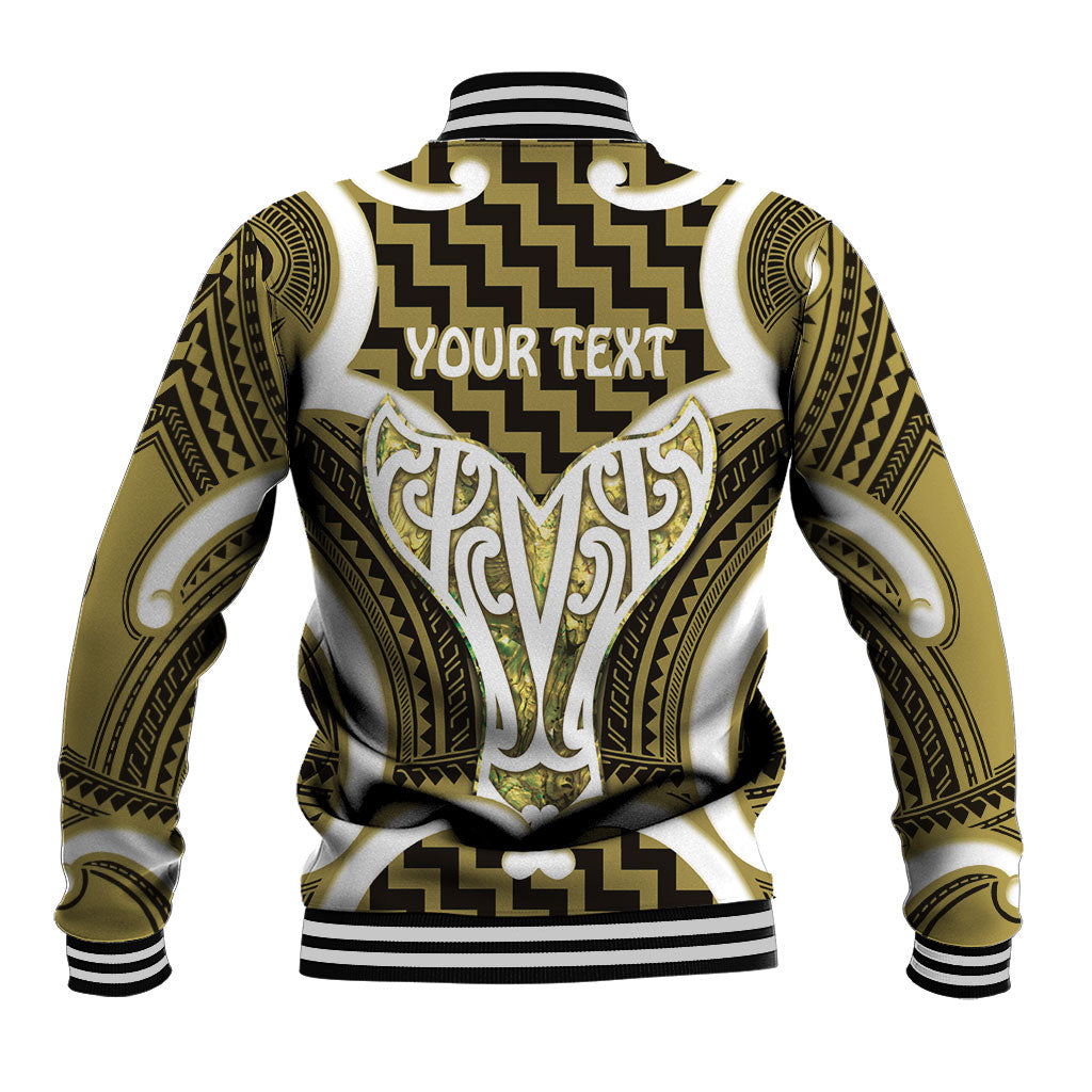 Aotearoa Atua Tangaroa Personalised Baseball Jacket God Of The Sea Maori Whale Tail Yellow