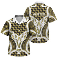 Aotearoa Atua Tangaroa Personalised Family Matching Summer Maxi Dress and Hawaiian Shirt God Of The Sea Maori Whale Tail Yellow