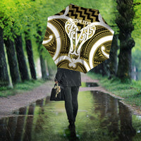 Aotearoa Atua Tangaroa Personalised Umbrella God Of The Sea Maori Whale Tail Yellow