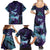 You Matter Suicide Prevention Awareness Family Matching Summer Maxi Dress and Hawaiian Shirt Butterfly Aboriginal Mix Polynesian Pattern