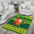 Cook Islands Christmas Area Rug Surfing Santa Mere Kiritimiti - Polynesian Pride