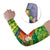 Cook Islands Christmas Arm Sleeves Surfing Santa Mere Kiritimiti - Polynesian Pride