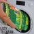 Cook Islands Christmas Bathroom Set Surfing Santa Mere Kiritimiti - Polynesian Pride