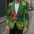 Cook Islands Christmas Blazer Surfing Santa Mere Kiritimiti - Polynesian Pride