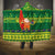 Cook Islands Christmas Hooded Blanket Surfing Santa Mere Kiritimiti - Polynesian Pride