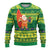 Cook Islands Christmas Ugly Christmas Sweater Surfing Santa Mere Kiritimiti - Polynesian Pride