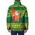 Cook Islands Christmas Padded Jacket Surfing Santa Mere Kiritimiti - Polynesian Pride