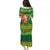 Cook Islands Christmas Puletasi Surfing Santa Mere Kiritimiti - Polynesian Pride