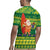 Cook Islands Christmas Rugby Jersey Surfing Santa Mere Kiritimiti - Polynesian Pride