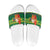 Cook Islands Christmas Slide Sandals Surfing Santa Mere Kiritimiti - Polynesian Pride