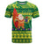 Cook Islands Christmas T Shirt Surfing Santa Mere Kiritimiti - Polynesian Pride