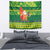 Cook Islands Christmas Tapestry Surfing Santa Mere Kiritimiti - Polynesian Pride
