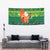 Cook Islands Christmas Tapestry Surfing Santa Mere Kiritimiti - Polynesian Pride