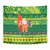 Cook Islands Christmas Tapestry Surfing Santa Mere Kiritimiti - Polynesian Pride