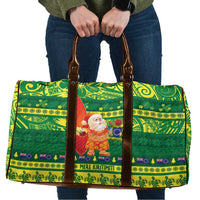 Cook Islands Christmas Travel Bag Surfing Santa Mere Kiritimiti - Polynesian Pride