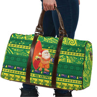 Cook Islands Christmas Travel Bag Surfing Santa Mere Kiritimiti - Polynesian Pride