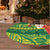Cook Islands Christmas Tree Skirt Surfing Santa Mere Kiritimiti - Polynesian Pride
