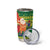 Cook Islands Christmas Tumbler Cup Surfing Santa Mere Kiritimiti - Polynesian Pride