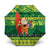 Cook Islands Christmas Umbrella Surfing Santa Mere Kiritimiti - Polynesian Pride