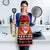 French Polynesia Christmas Apron Tiare Chilling Santa Oaoa I teie Noera - Polynesian Pride