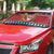 French Polynesia Christmas Auto Sun Shade Tiare Chilling Santa Oaoa I teie Noera - Polynesian Pride