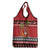 French Polynesia Christmas Grocery Bag Tiare Chilling Santa Oaoa I teie Noera - Polynesian Pride