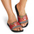 French Polynesia Christmas Slide Sandals Tiare Chilling Santa Oaoa I teie Noera - Polynesian Pride