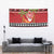 French Polynesia Christmas Tapestry Tiare Chilling Santa Oaoa I teie Noera - Polynesian Pride