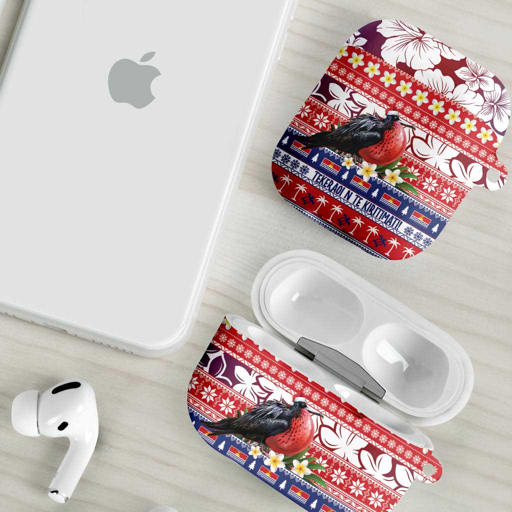 Kiribati Christmas AirPods Case Frigatebird Santa Tekeraoi n te Kiritimati - Polynesian Pride