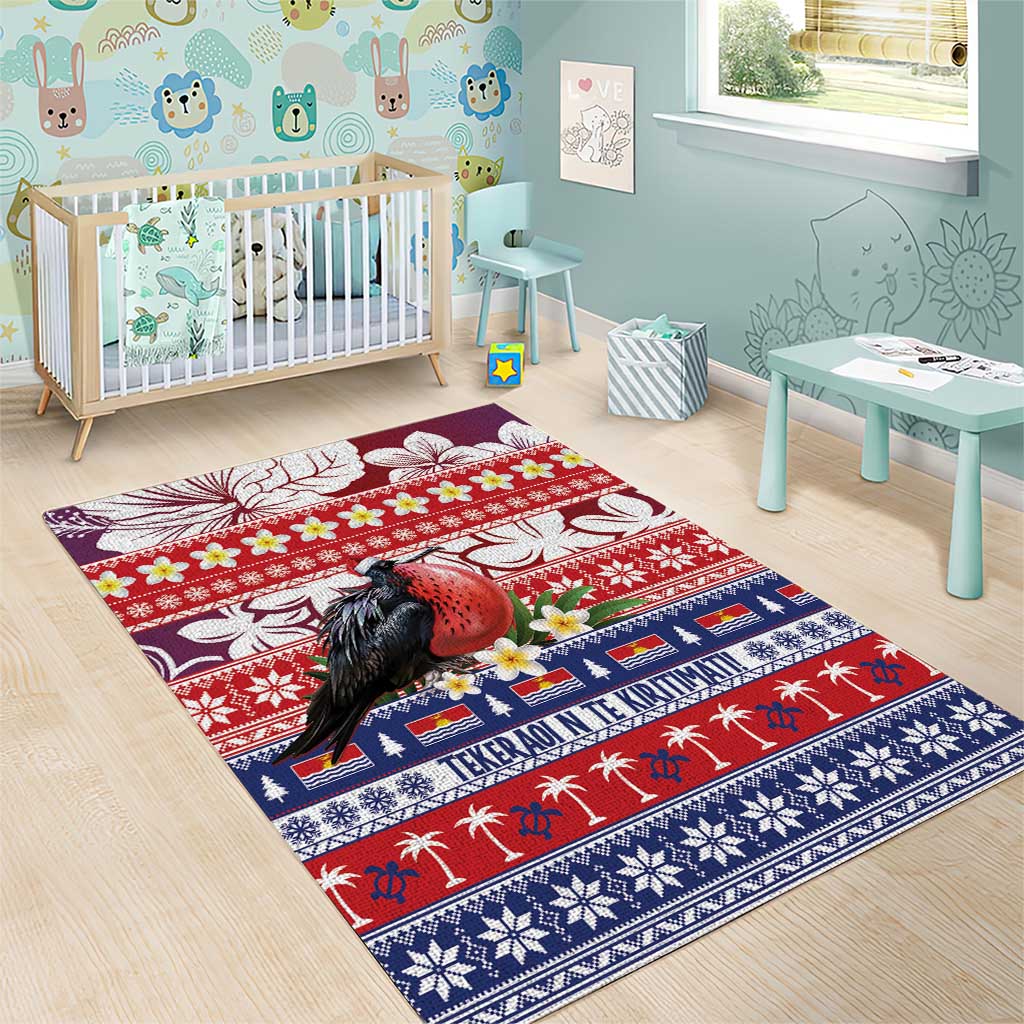 Kiribati Christmas Area Rug Frigatebird Santa Tekeraoi n te Kiritimati - Polynesian Pride