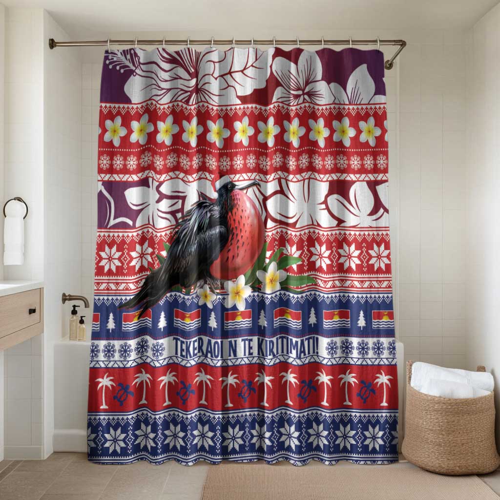 Kiribati Christmas Bathroom Set Frigatebird Santa Tekeraoi n te Kiritimati - Polynesian Pride