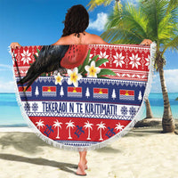 Kiribati Christmas Beach Blanket Frigatebird Santa Tekeraoi n te Kiritimati - Polynesian Pride