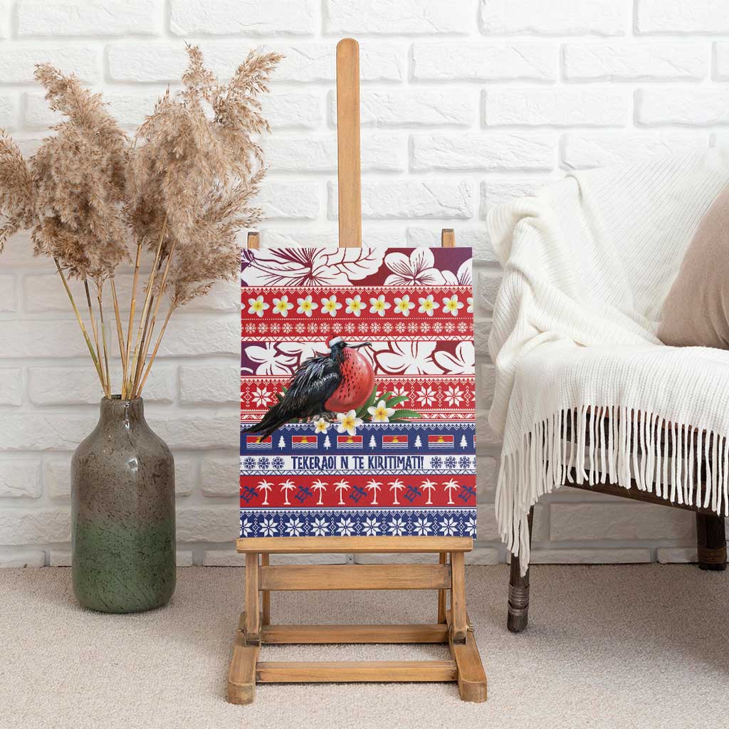 Kiribati Christmas Canvas Wall Art Frigatebird Santa Tekeraoi n te Kiritimati - Polynesian Pride