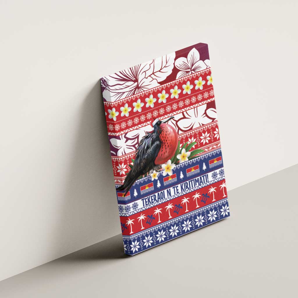 Kiribati Christmas Canvas Wall Art Frigatebird Santa Tekeraoi n te Kiritimati - Polynesian Pride