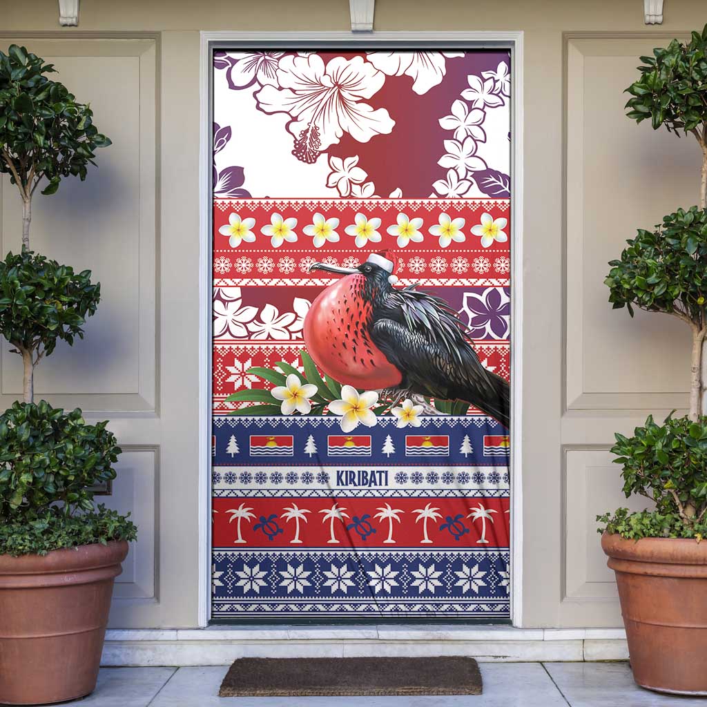 Kiribati Christmas Door Cover Frigatebird Santa Tekeraoi n te Kiritimati - Polynesian Pride