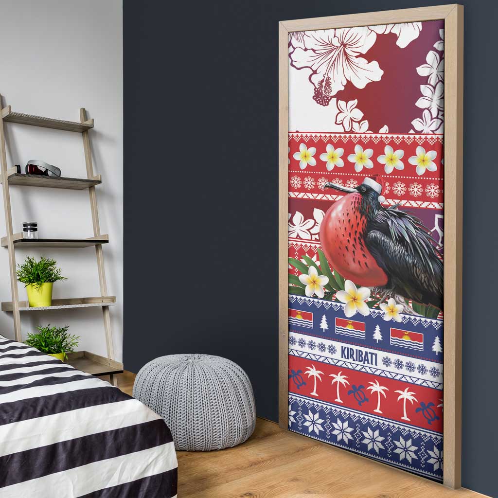 Kiribati Christmas Door Cover Frigatebird Santa Tekeraoi n te Kiritimati - Polynesian Pride