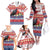 Kiribati Christmas Family Matching Off The Shoulder Long Sleeve Dress and Hawaiian Shirt Frigatebird Santa Tekeraoi n te Kiritimati - Polynesian Pride