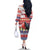 Kiribati Christmas Family Matching Off The Shoulder Long Sleeve Dress and Hawaiian Shirt Frigatebird Santa Tekeraoi n te Kiritimati - Polynesian Pride