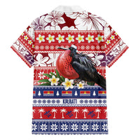Kiribati Christmas Family Matching Puletasi and Hawaiian Shirt Frigatebird Santa Tekeraoi n te Kiritimati - Polynesian Pride